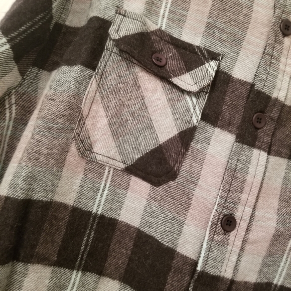 Grey flannel shirt - Picture 6 of 12